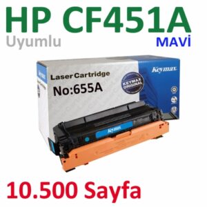 KEYMAX 351787-032000   HP CF451A 10.500 SAYFA MAVİ