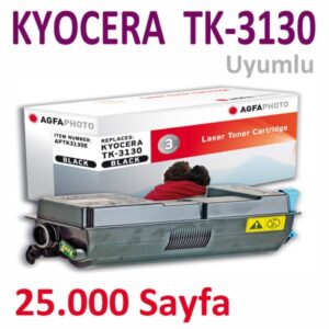 AGFAPHOTO APTK3130E (351612-031034) KYOCERA TK-3130  25.000 Sayfa Siyah