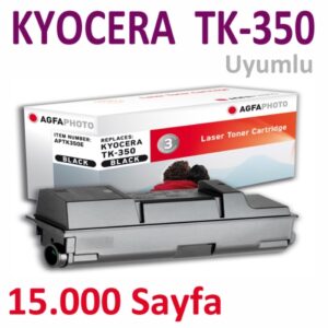 AGFAPHOTO APTK350E (350466-031034)  KYOCERA TK-350  15.000  Sayfa Siyah