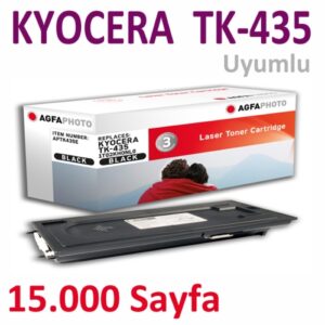 AGFAPHOTO APTK435E (350366-031034)  KYOCERA TK-435 15.000  Sayfa Siyah