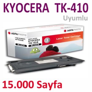 AGFAPHOTO APTK410E (350663-011034) KYOCERA TK-410 15.000  Sayfa  Siyah